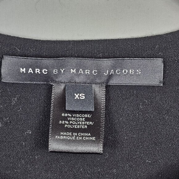 Trippy Geometric Bold Funky Basic T-Shirt Marc by Marc Jacobs Knit Sweater XS - Picture 2 of 10